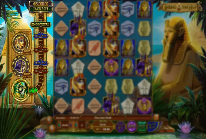 Legend of the Nile Slot Jackpot Meter