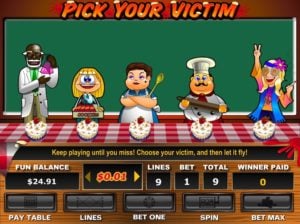 Food Fight Slots Pick Your Victim Bonus