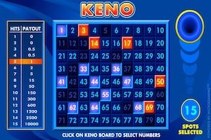 Online Keno Real Money