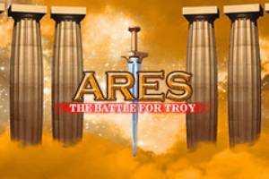 Ares Battle of Troy Online Slot Logo