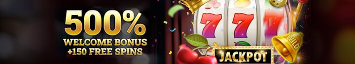 DuckyLuck Welcome Bonus Banner 500 Percent Up to 2500 Dollars