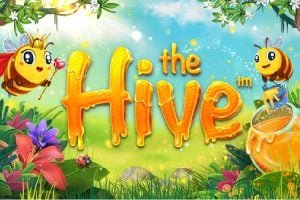 The Hive Online Slot Logo