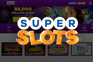 Super Slots Online Casino Featured Image