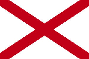 Alabama Gambling Laws State Flag Icon