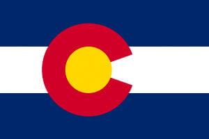 Colorado Gambling Laws State Flag Icon