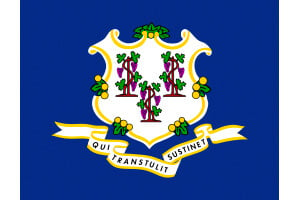 Connecticut Gambling Laws State Flag Icon