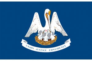 Louisiana Gambling Laws State Flag Icon