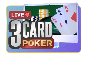 live 3 card poker