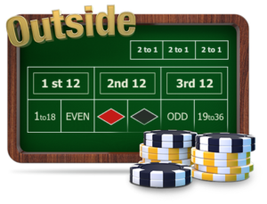 roulette outside bets