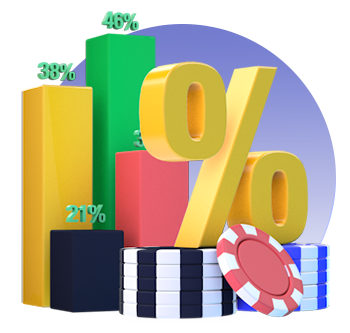 Max Bet Odds with Percentage Symbol Icon