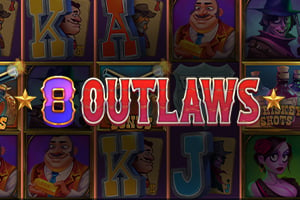 8 Outlaws Slots Logo