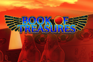 Book of Treasures Slot Game Logo