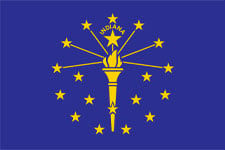 indiana state flag