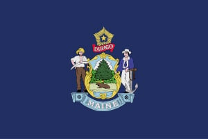 Maine State Flag