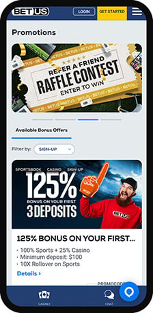 BetUS Casino Promotions