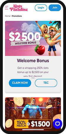 Slots Paradise Casino Promotions