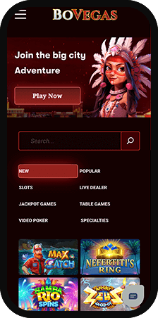 BoVegas Casino All Games