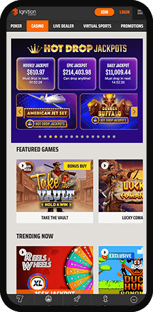 Ignition Casino Games Mobile