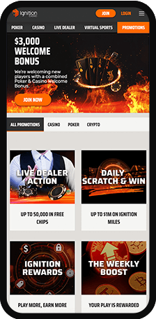 Ignition Casino Promotions Mobile