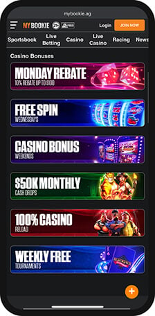 My Bookie Casino Promotions