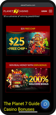 Planet 7 Casino Promotions