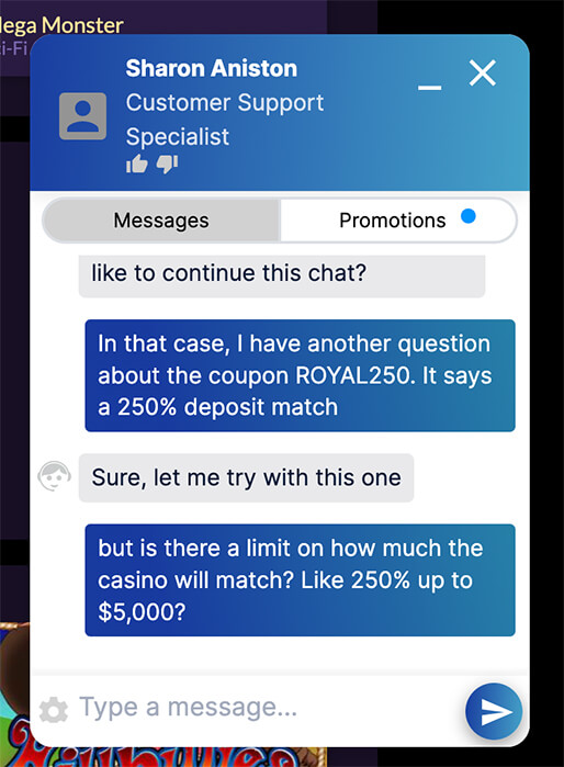 Royal Ace Customer Support 04