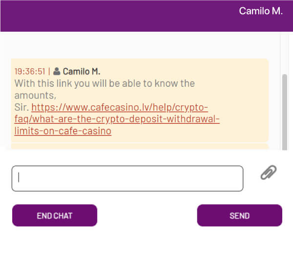 cafe casino chat support 2