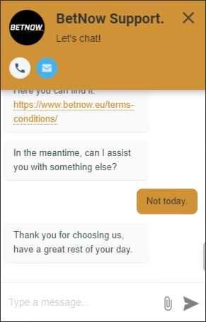 BetNow Support 5