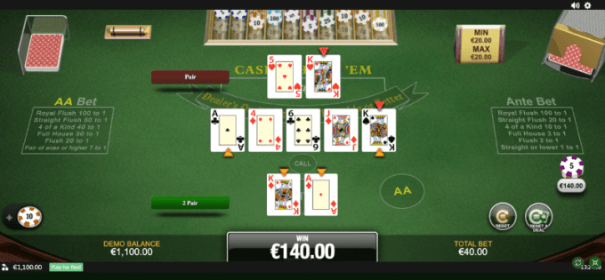 Comparing Hands in Casino Holdem