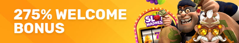 Slot Madness Welcome Bonus