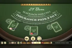 21 Burn Blackjack