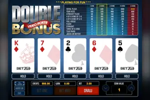 Playing Doube Bonus