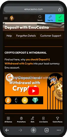 Emu Casino DEPOSIT