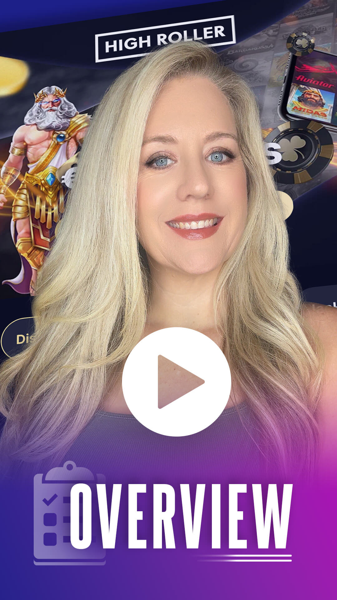 High Roller Casino general video overview by Sadonna Price